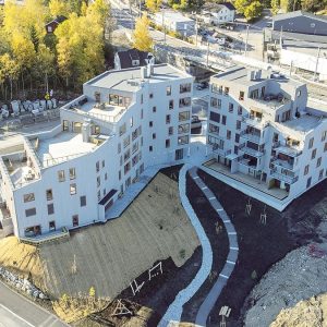 Rotneshagen boligprosjekt i Nittedal tar form