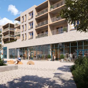 Veidekke bygger Marikollen Torg for Oxer Eiendom